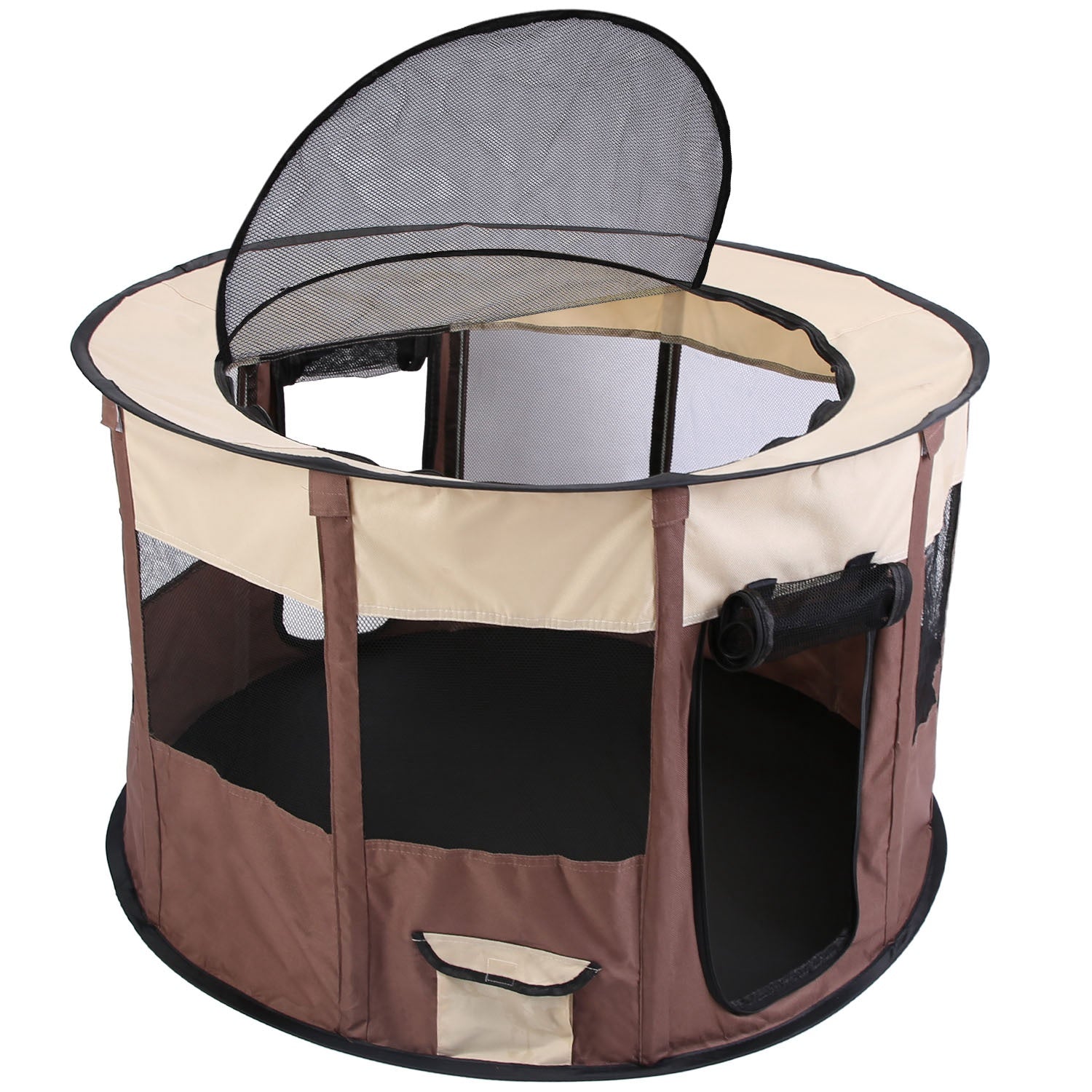 Foldable Playpen for Dog with Carry Bag