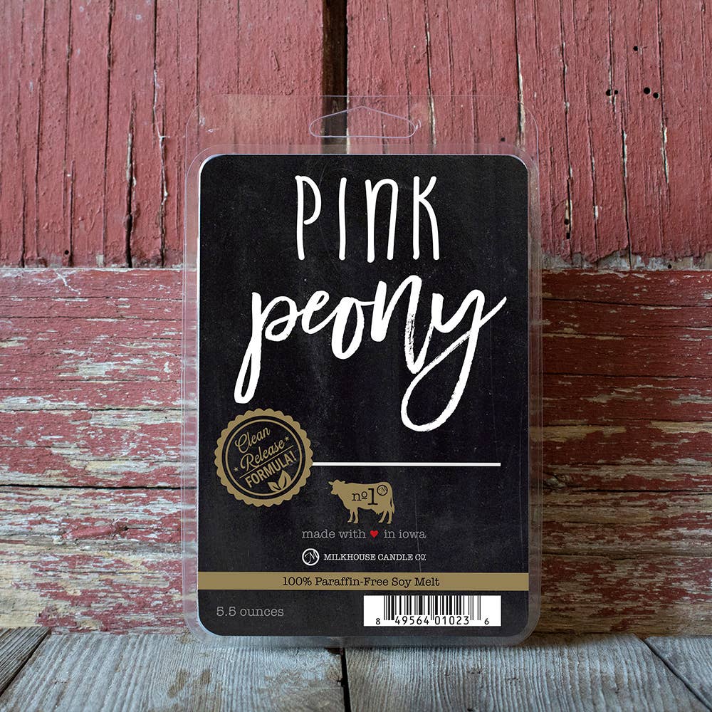 5.5 oz Wax Melts: Pink Peony