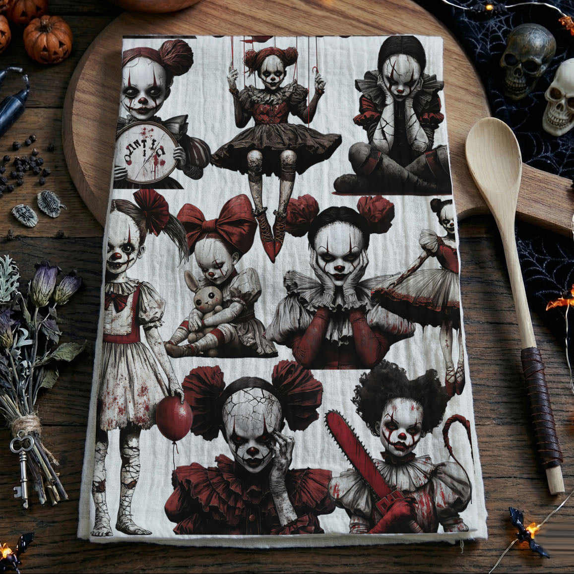 Creepy Clown Dolls-0