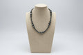 Desert Pearl Faux Graduated Silver Western Necklace — 18 Inch