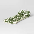 Sun Squad Pool Lounge Palm Lounger PVC Water Float Green