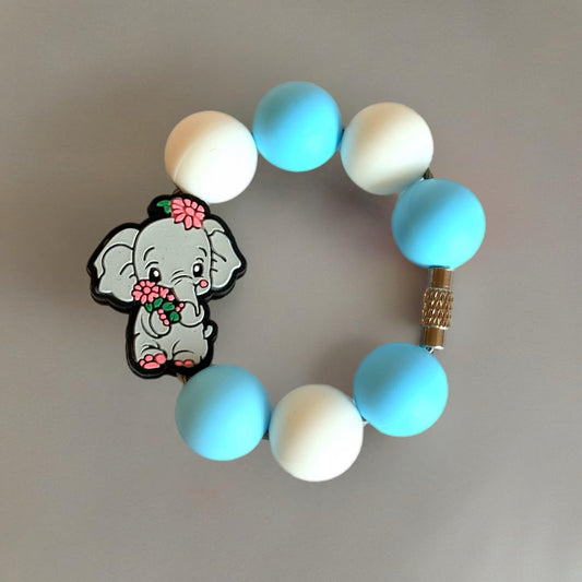Cute Elephant Bracelet - Tumbler Handle Charm - The Nifty Little Finds - Charm - The Nifty Little Finds