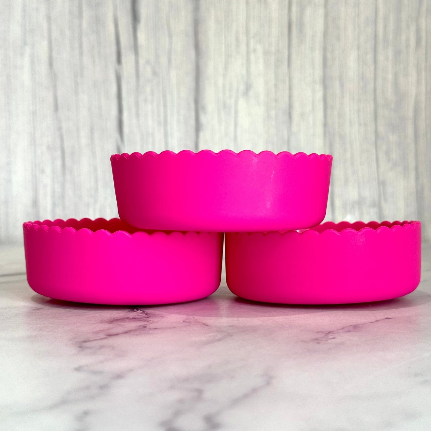 Ravishing Pink 3.25” Scalloped Shorty Boot - The Nifty Little Finds - Boot - The Nifty Little Finds