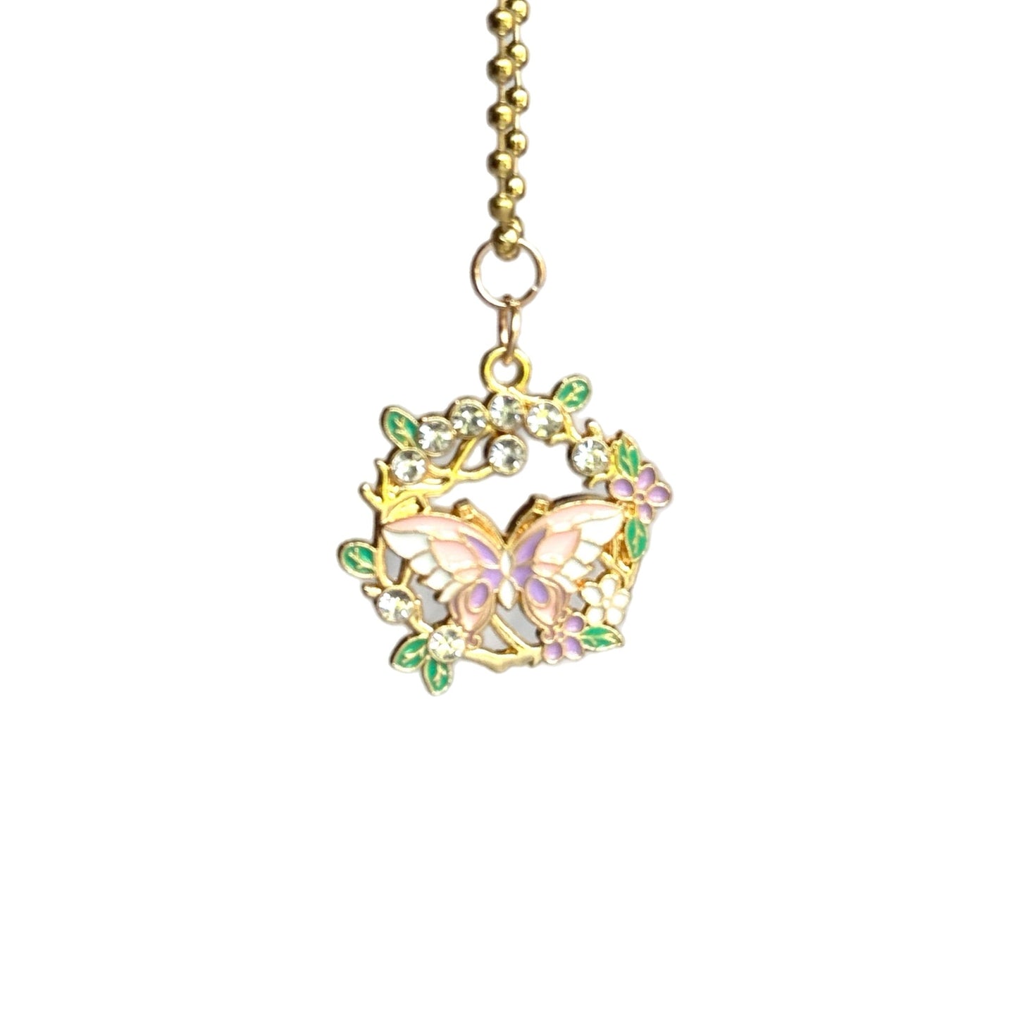 Coquette Butterfy Charm - Tumbler Handle Charm - The Nifty Little Finds - Charm - The Nifty Little Finds