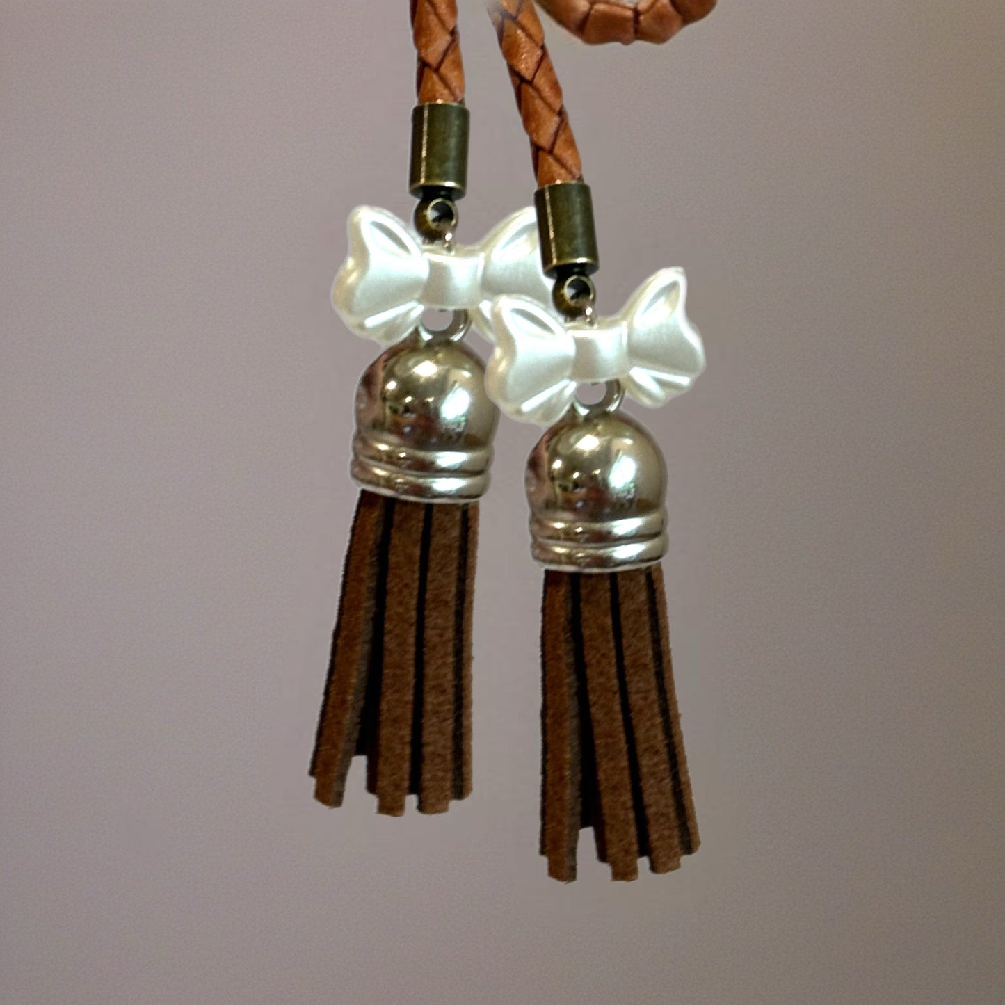 Lariat Luxe - Leather Tumbler Collar *Limited Edition* - The Nifty Little Finds - The Nifty Little Finds