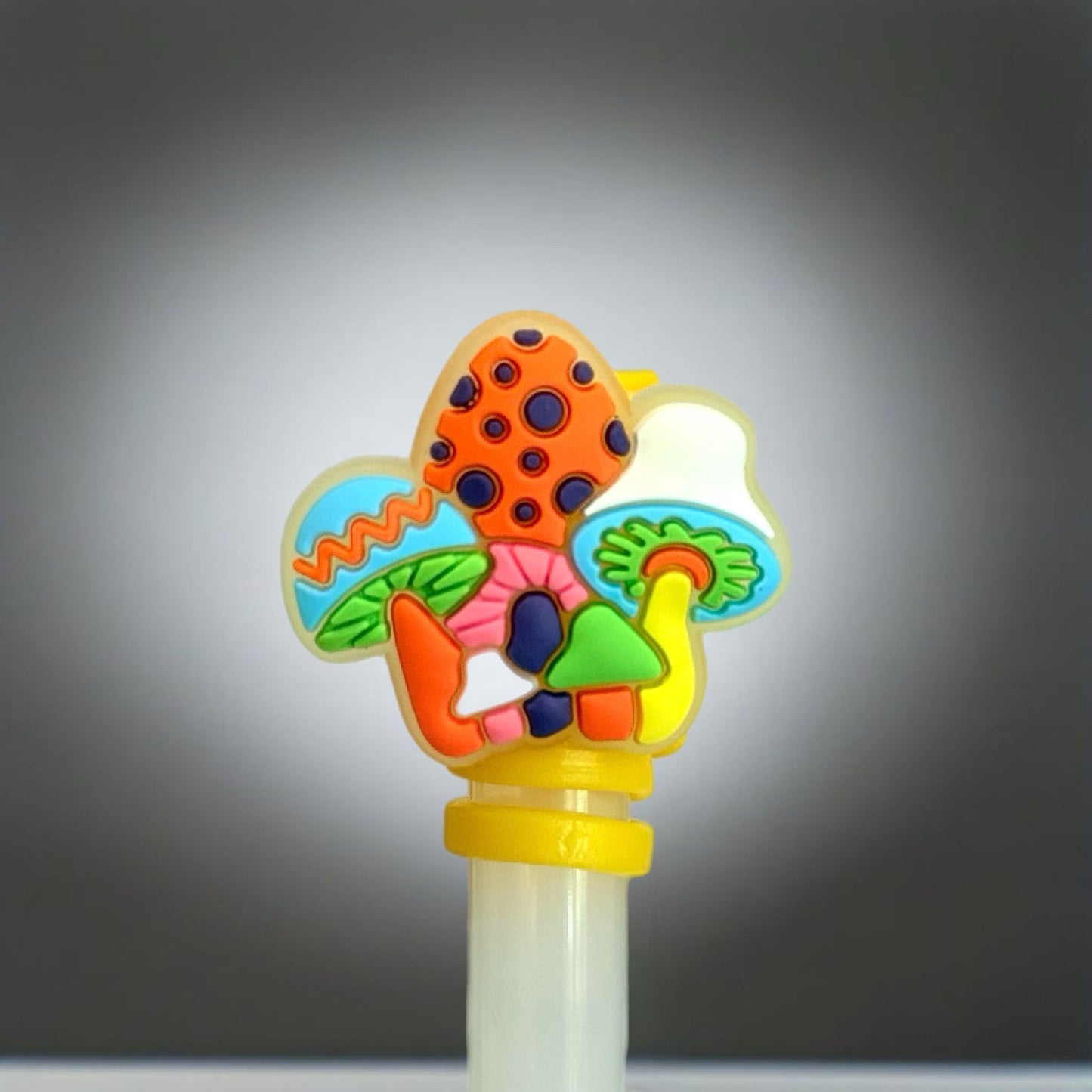 Mushrooms Straw Toppers - The Nifty Little Finds - The Nifty Little Finds