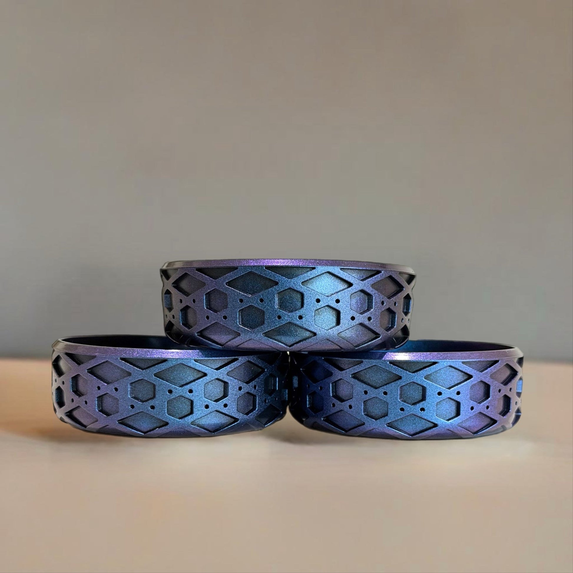 Blue Metallic 3.25” Waffle Shorty Boot Waffle Boots™ - The Nifty Little Finds - Boot - The Nifty Little Finds