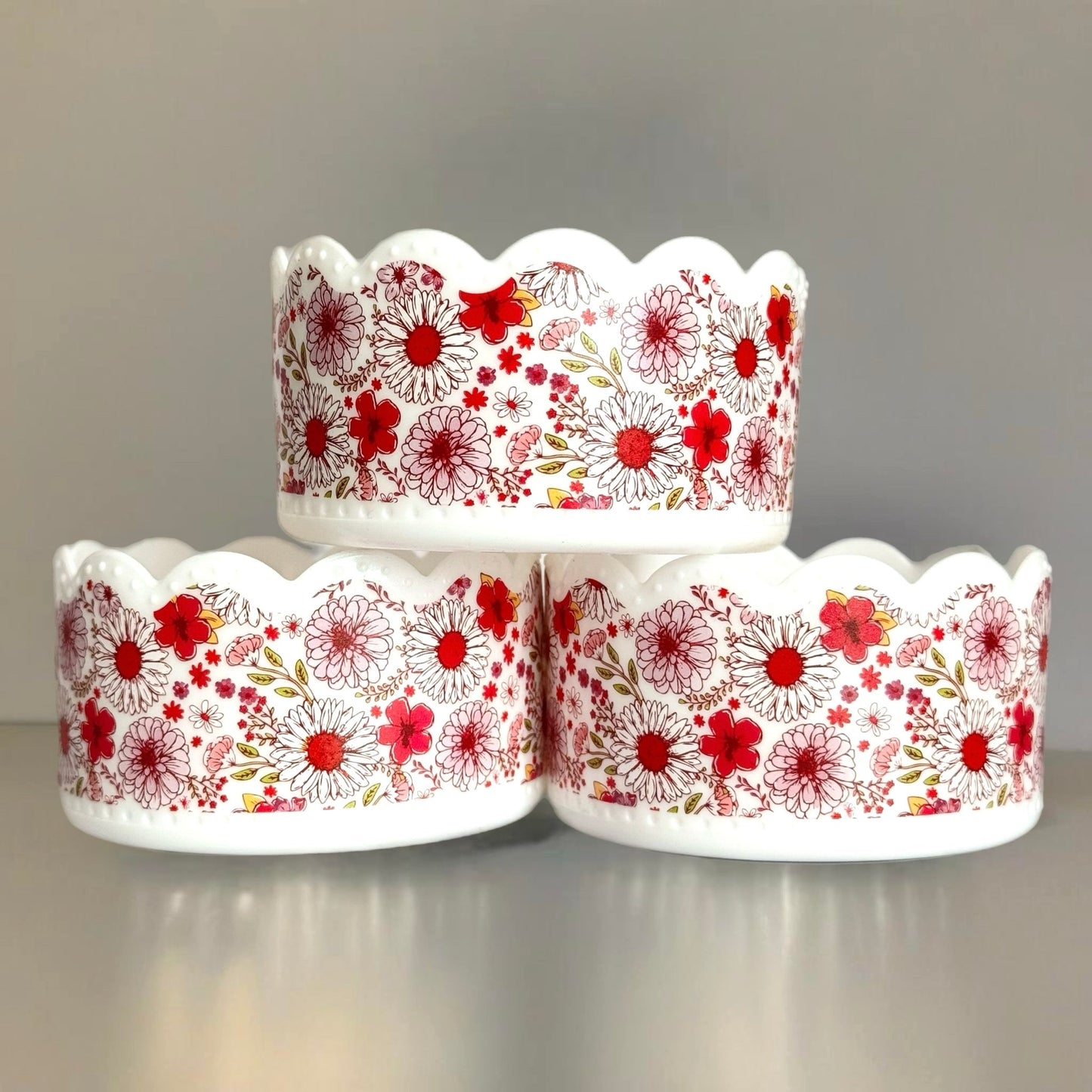 Floral Scallop Boot - The Nifty Little Finds - Boot - The Nifty Little Finds
