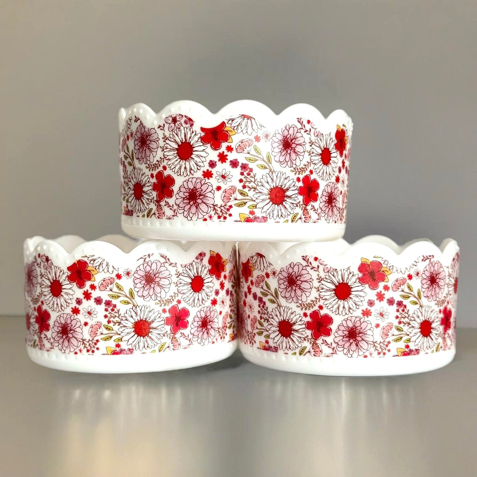 Floral Scallop Boot - The Nifty Little Finds - Boot - The Nifty Little Finds