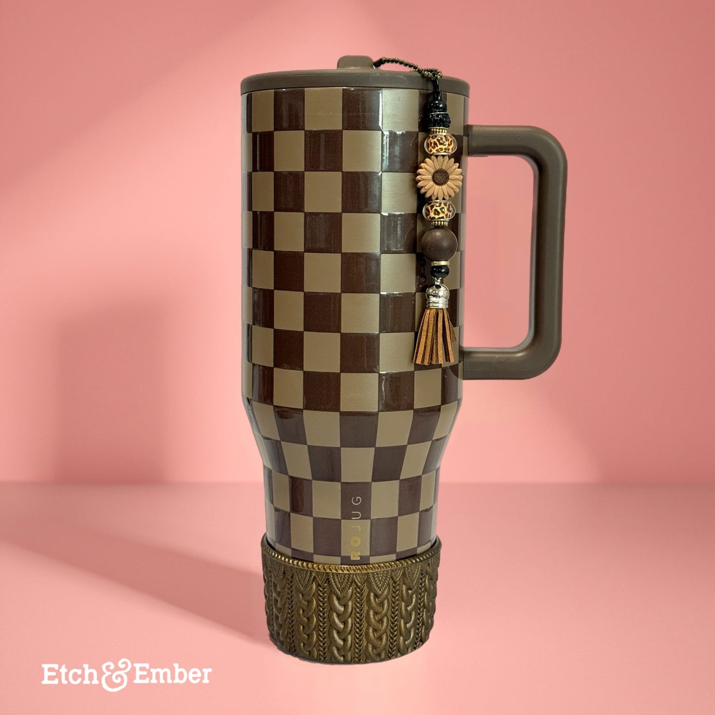 Savanna Bar Charm - Tumbler Handle Charm - The Nifty Little Finds - Charm - The Nifty Little Finds