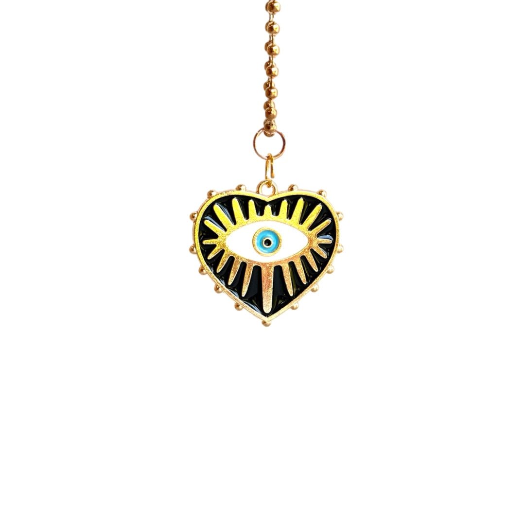 Evil Eye Charm - Tumbler Handle Charm - The Nifty Little Finds - Charm - The Nifty Little Finds
