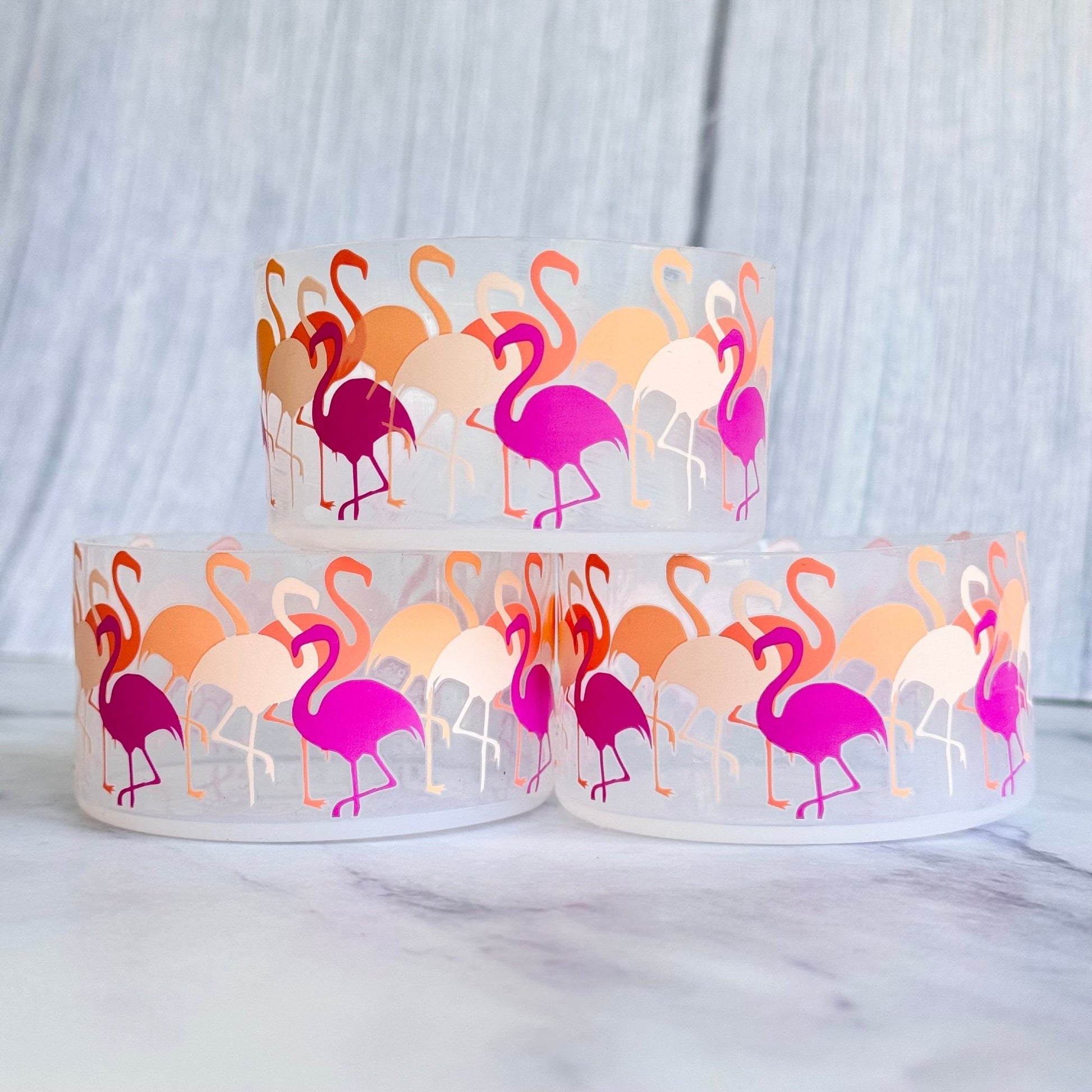 CLEAR FLAMINGOS Boot - The Nifty Little Finds - Boot - The Nifty Little Finds