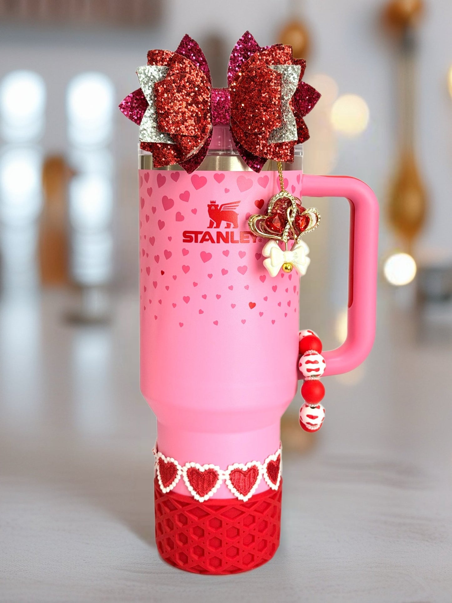 Queen of Hearts Charm - Tumbler Handle Charm - The Nifty Little Finds - Charm - The Nifty Little Finds