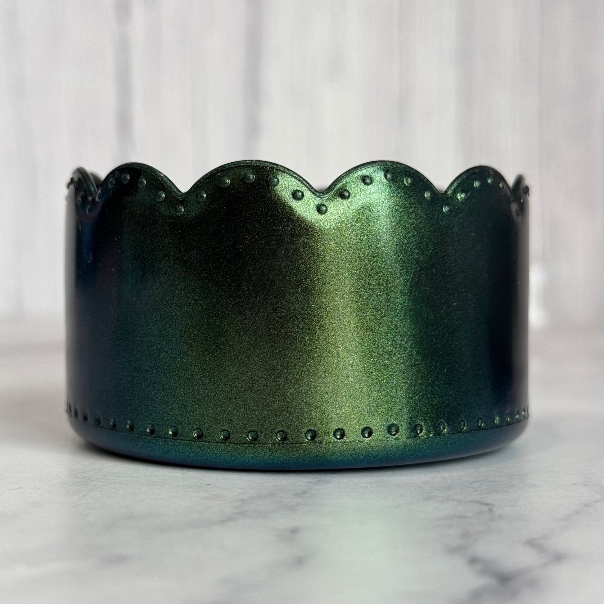 Emerald Shimmer Scallop Boot - The Nifty Little Finds - Boot - The Nifty Little Finds