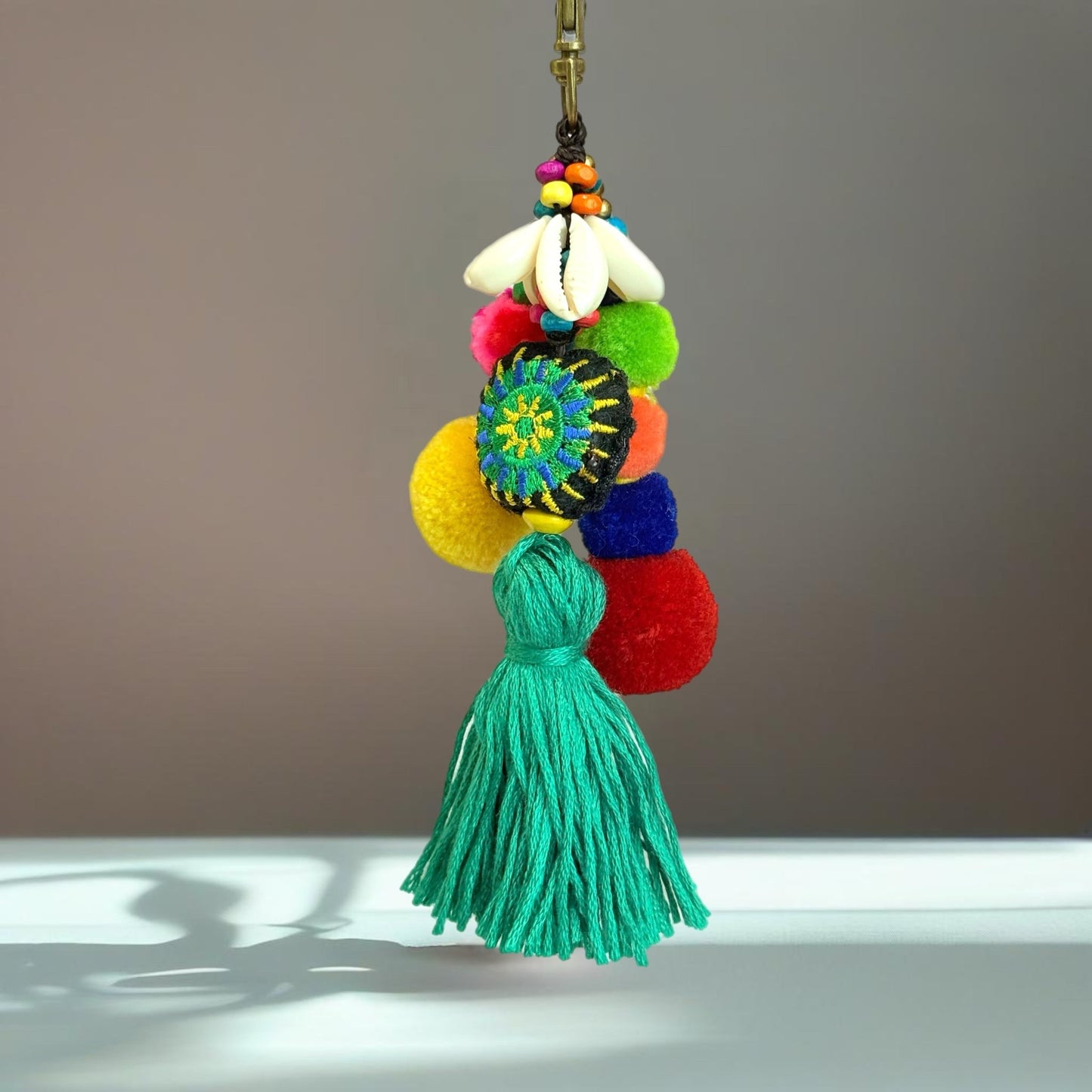 Summer Vibes Tassels Charm - Tumbler Handle Charm - The Nifty Little Finds - Charm - The Nifty Little Finds