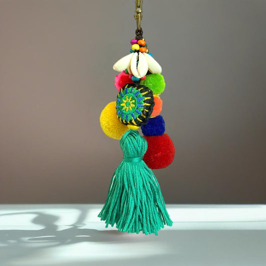 Summer Vibes Tassels Charm - Tumbler Handle Charm - The Nifty Little Finds - Charm - The Nifty Little Finds