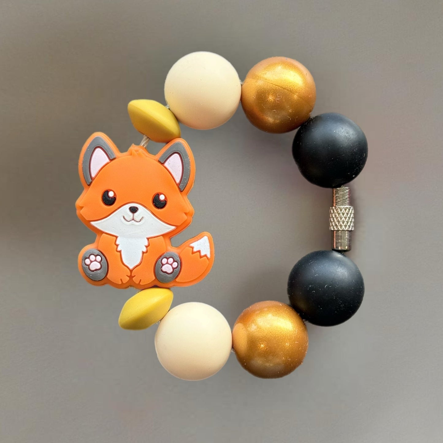Fox Handle Bracelet - Tumbler Handle Charm - The Nifty Little Finds - Charm - The Nifty Little Finds
