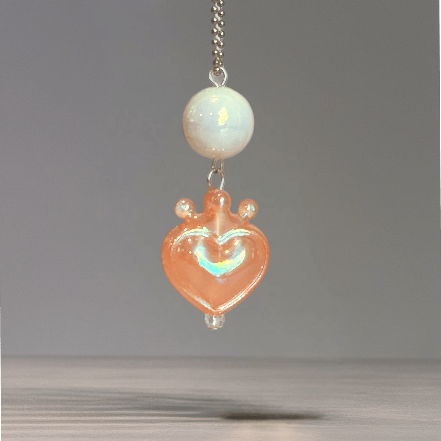 Fancy Crowned Heart Charms- Tumbler Handle Charm - The Nifty Little Finds - Charm - The Nifty Little Finds