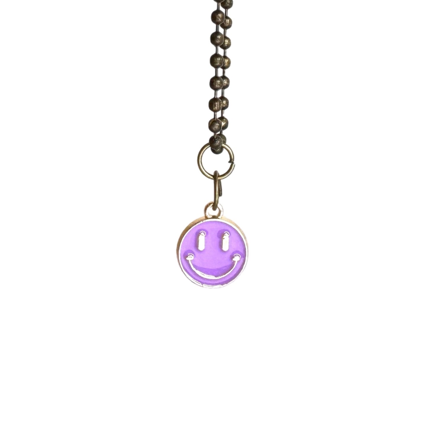 SMILEY Charm - Tumbler Handle Charm - The Nifty Little Finds - Charm - The Nifty Little Finds