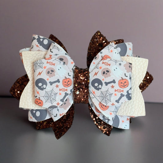 Halloween Harvest Glitter Tumbler Bow - The Nifty Little Finds - Bow - The Nifty Little Finds