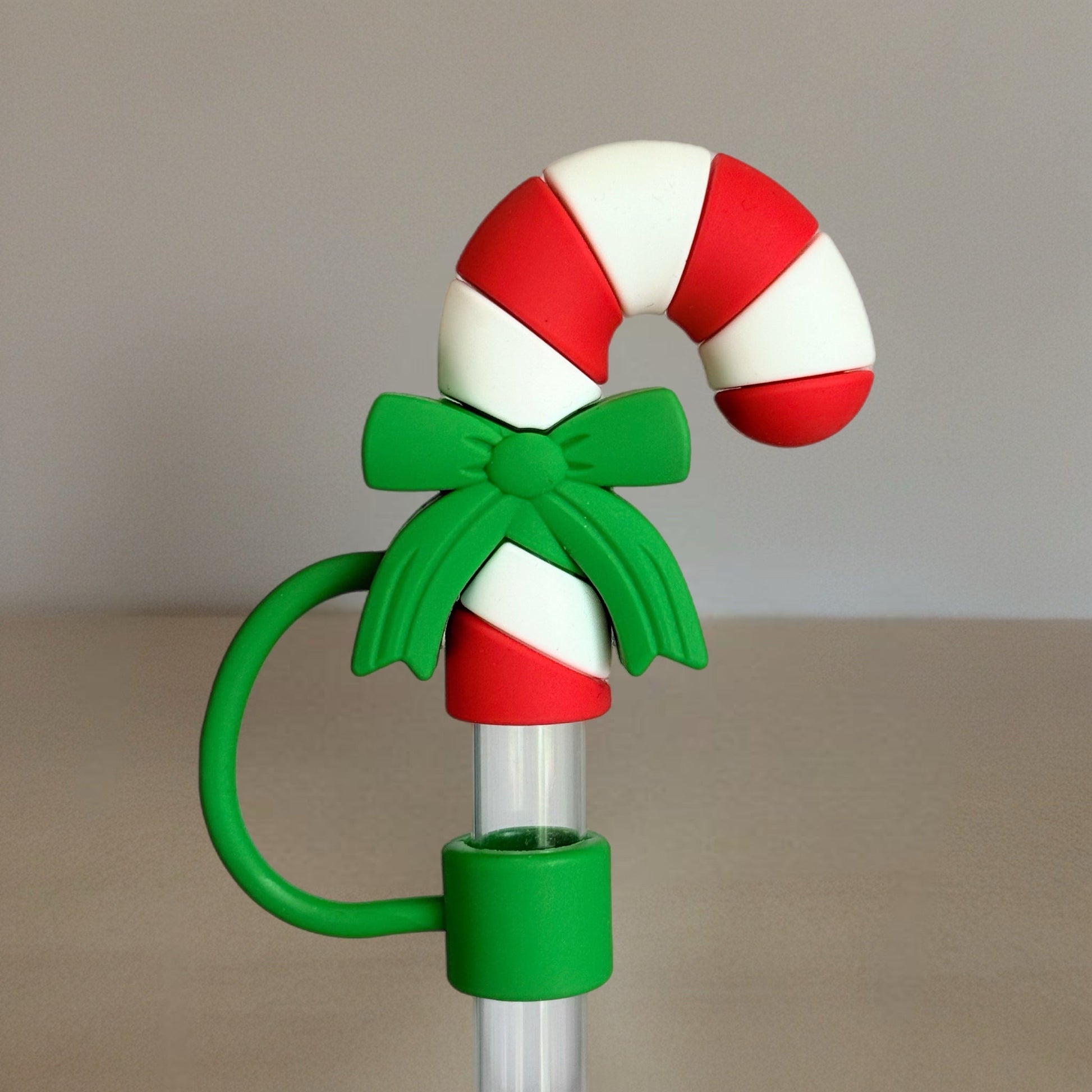 Deluxe Candy Cane Straw Topper - The Nifty Little Finds - Deluxe Straw Topper - The Nifty Little Finds