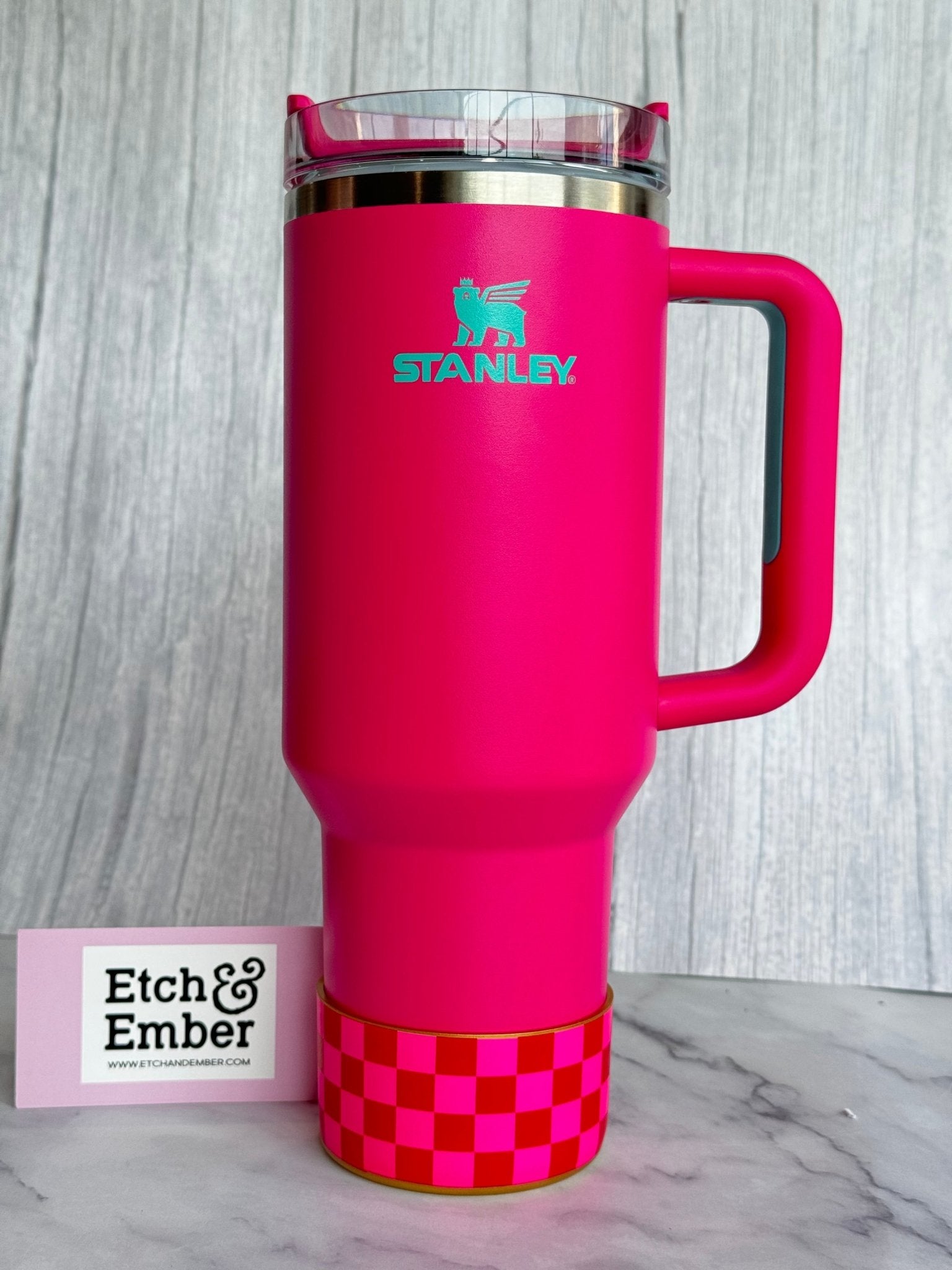 Red & Pink Checkers Boot - The Nifty Little Finds - Boot - The Nifty Little Finds
