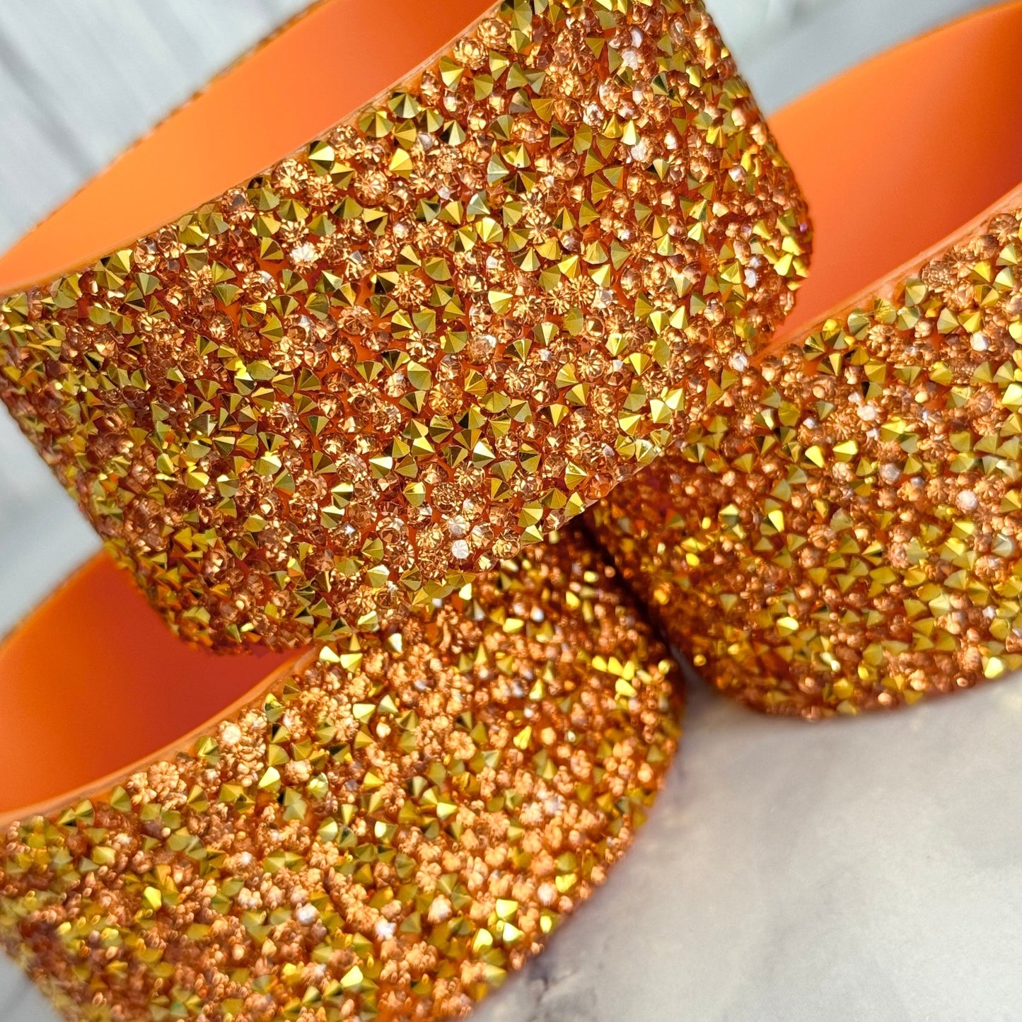 Pumpkin Spice Druzy BLING Boot - The Nifty Little Finds - Boot - The Nifty Little Finds