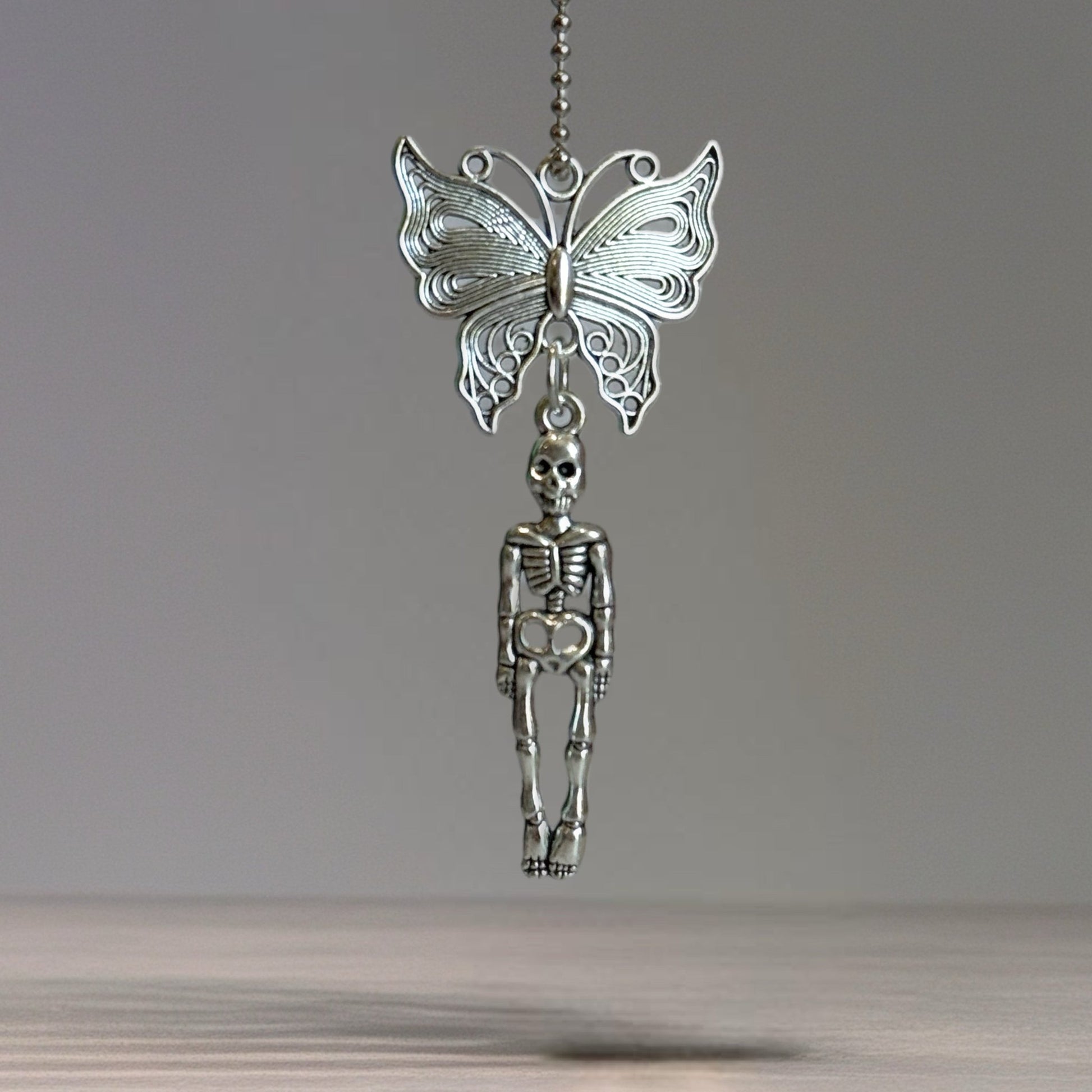 Damask Skeleton Charm - Tumbler Handle Charm - The Nifty Little Finds - Charm - The Nifty Little Finds
