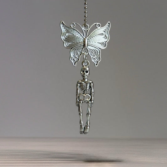 Damask Skeleton Charm - Tumbler Handle Charm - The Nifty Little Finds - Charm - The Nifty Little Finds