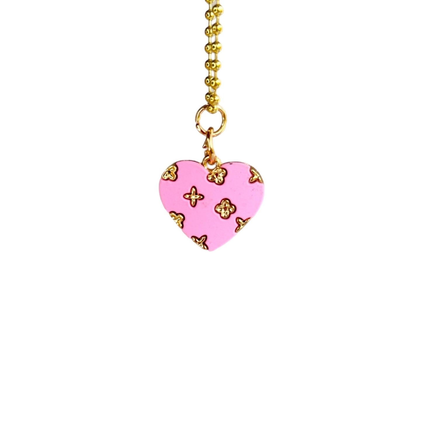 Bougie Heart Charm - Tumbler Handle Charm - The Nifty Little Finds - Charm - The Nifty Little Finds
