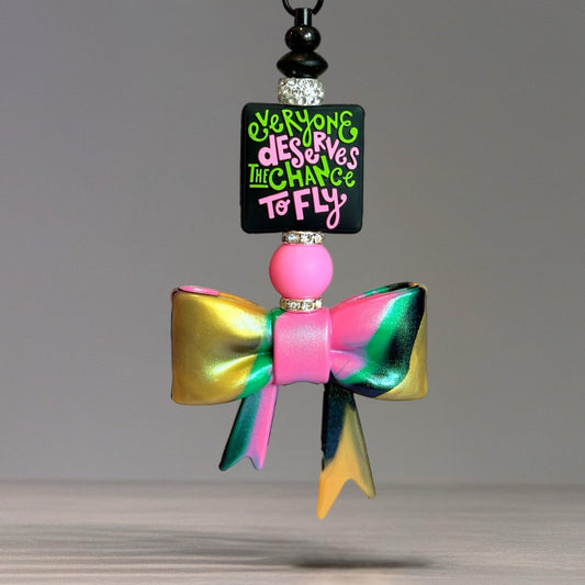 Chance To Fly Charm - Tumbler Handle Charm - The Nifty Little Finds - Charm - The Nifty Little Finds