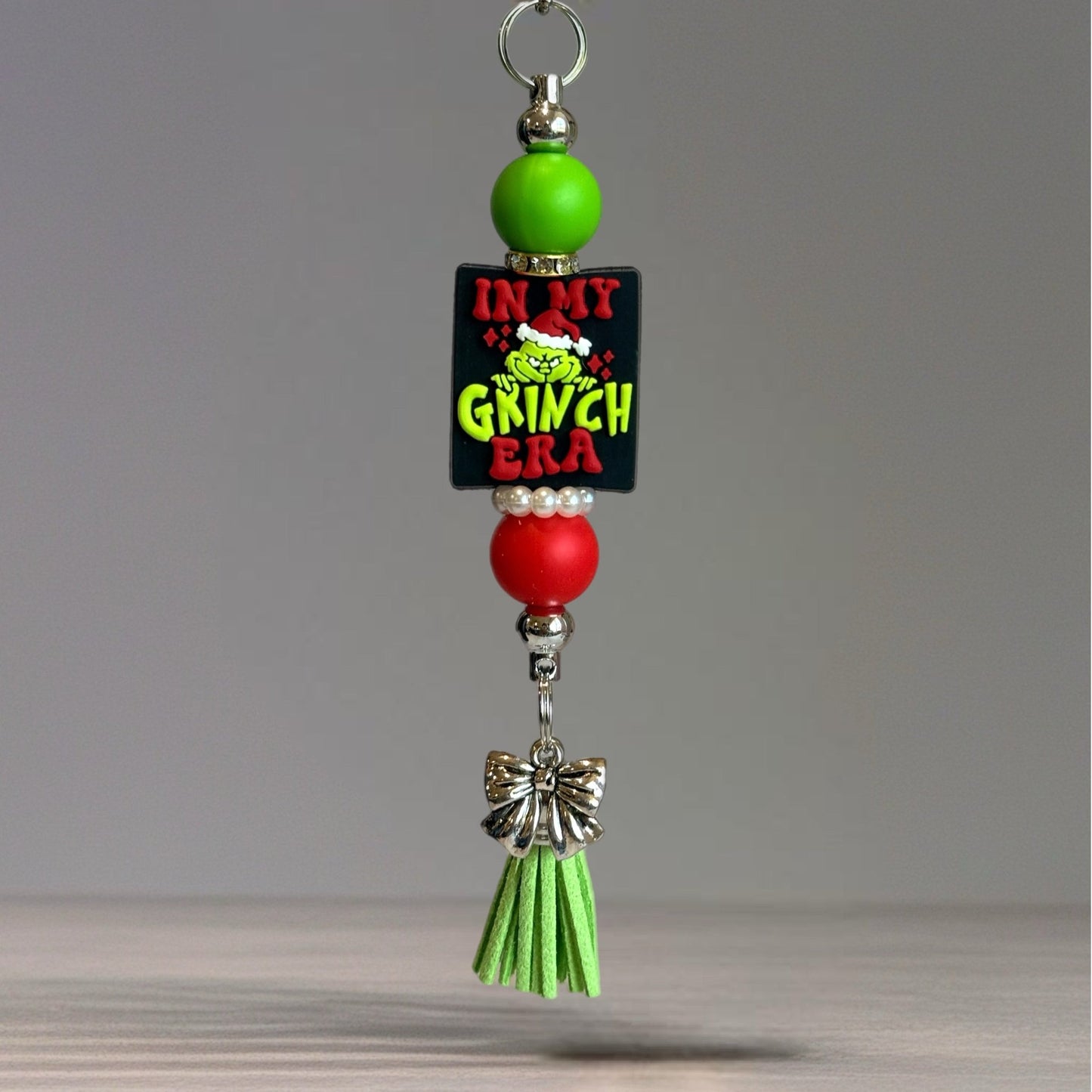 Deluxe In My Grinch Era Bar Charm - Tumbler Handle Charm - The Nifty Little Finds - Charm - The Nifty Little Finds