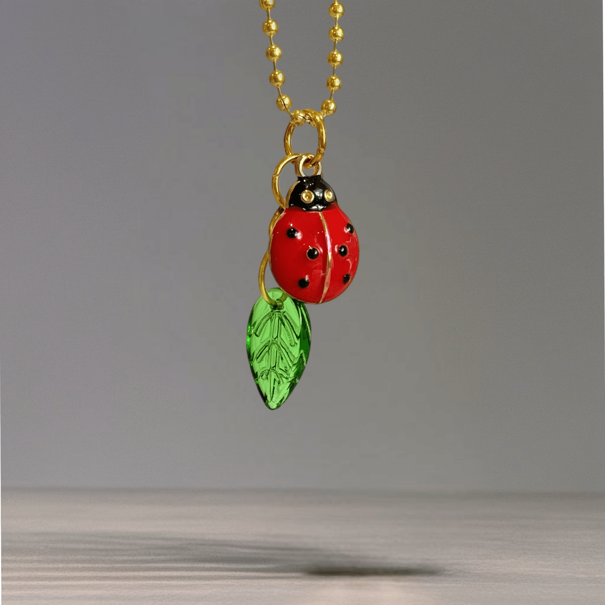 Lil’ Ladybug Charm - Tumbler Handle Charm - The Nifty Little Finds - Charm - The Nifty Little Finds