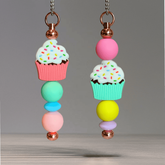 Cutie Cupcake Bar Charm - Tumbler Handle Charm - The Nifty Little Finds - Charm - The Nifty Little Finds