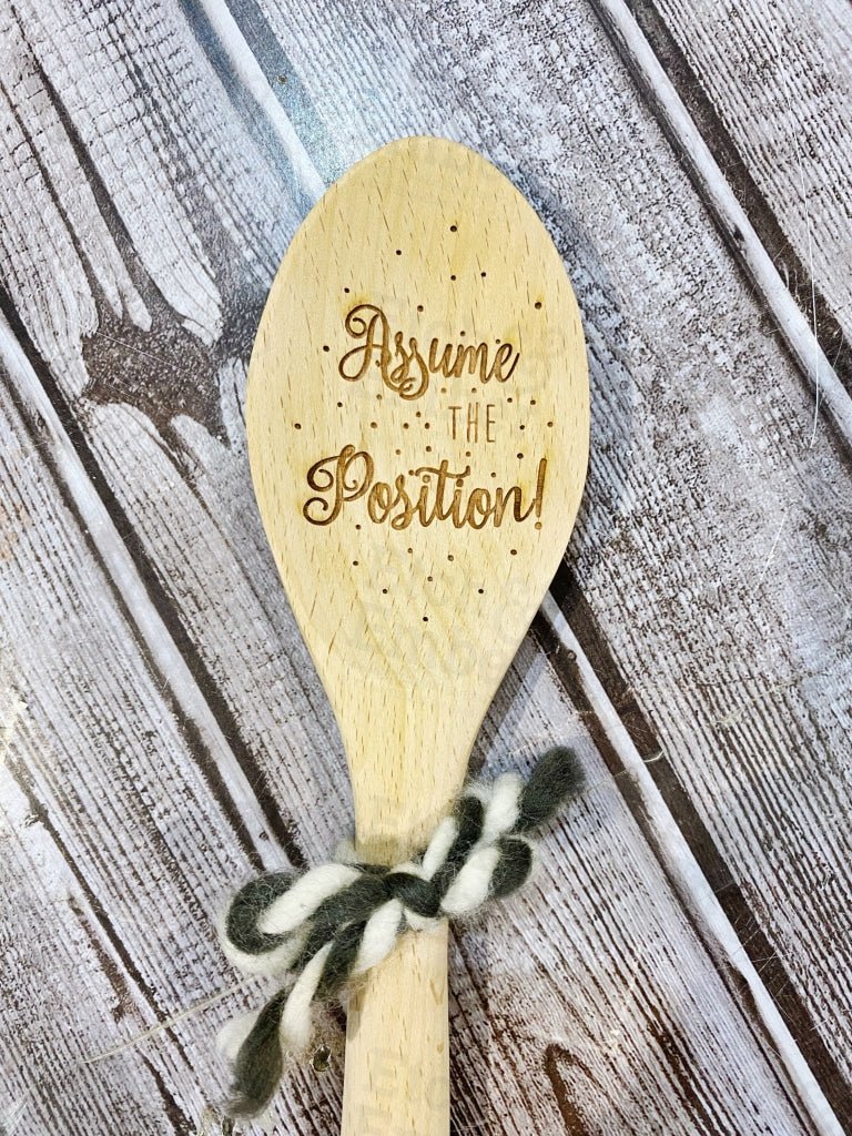 Wooden Spoon- farmhouse wooden spoon kitchen decor - The Nifty Little Finds - The Nifty Little Finds