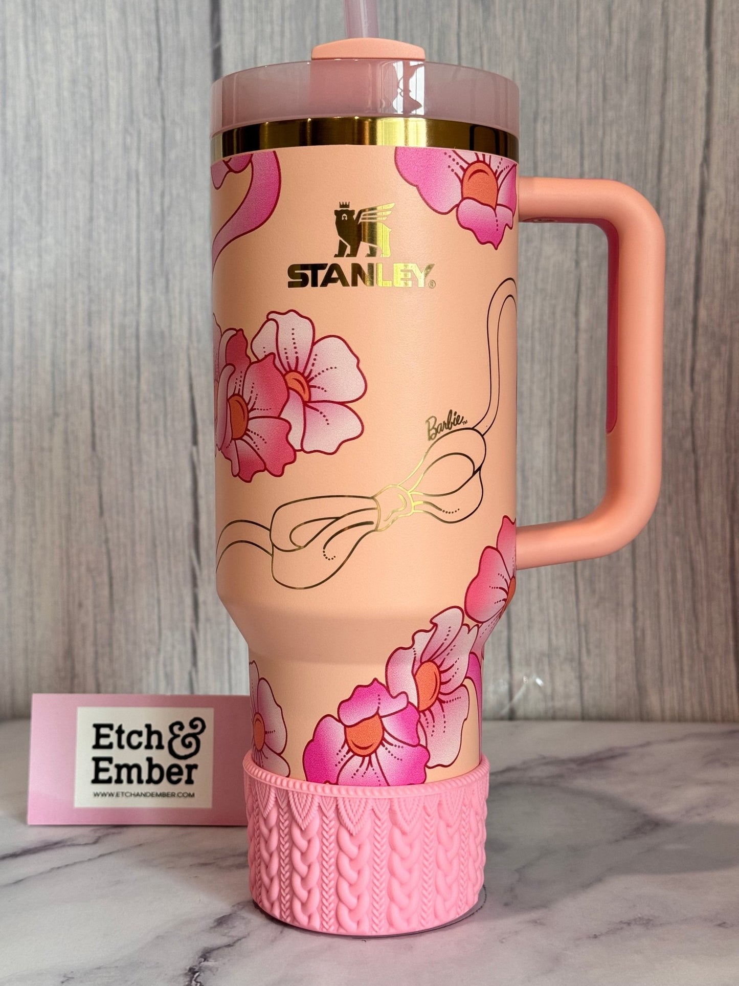 Twist N Turn PINK MACRAME Boot - The Nifty Little Finds - Boot - The Nifty Little Finds