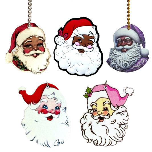 Vintage Santa Charm- Tumbler Handle Charm - The Nifty Little Finds - Charm - The Nifty Little Finds