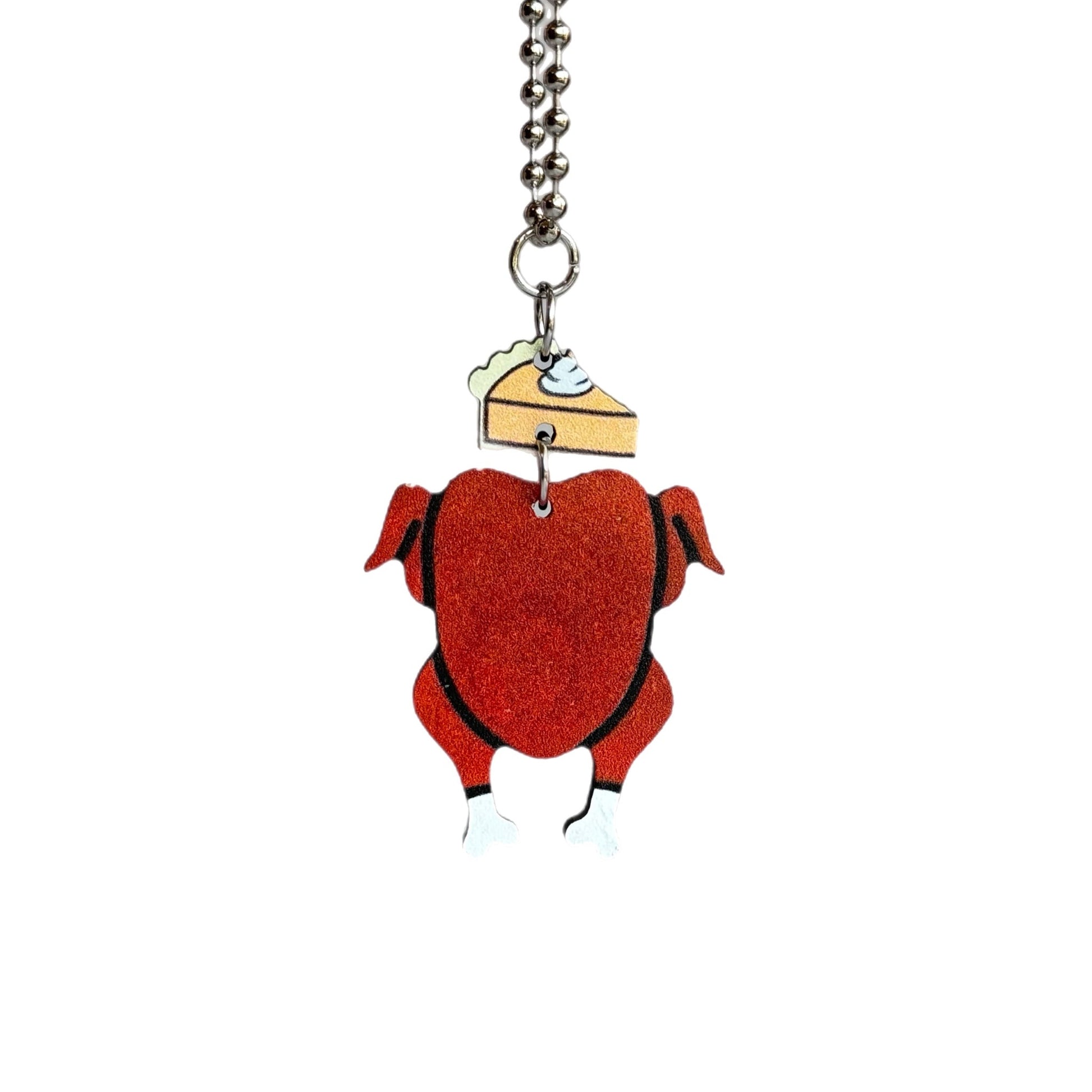 Turkey Dinner Charm - Tumbler Handle Charm - The Nifty Little Finds - Charm - The Nifty Little Finds