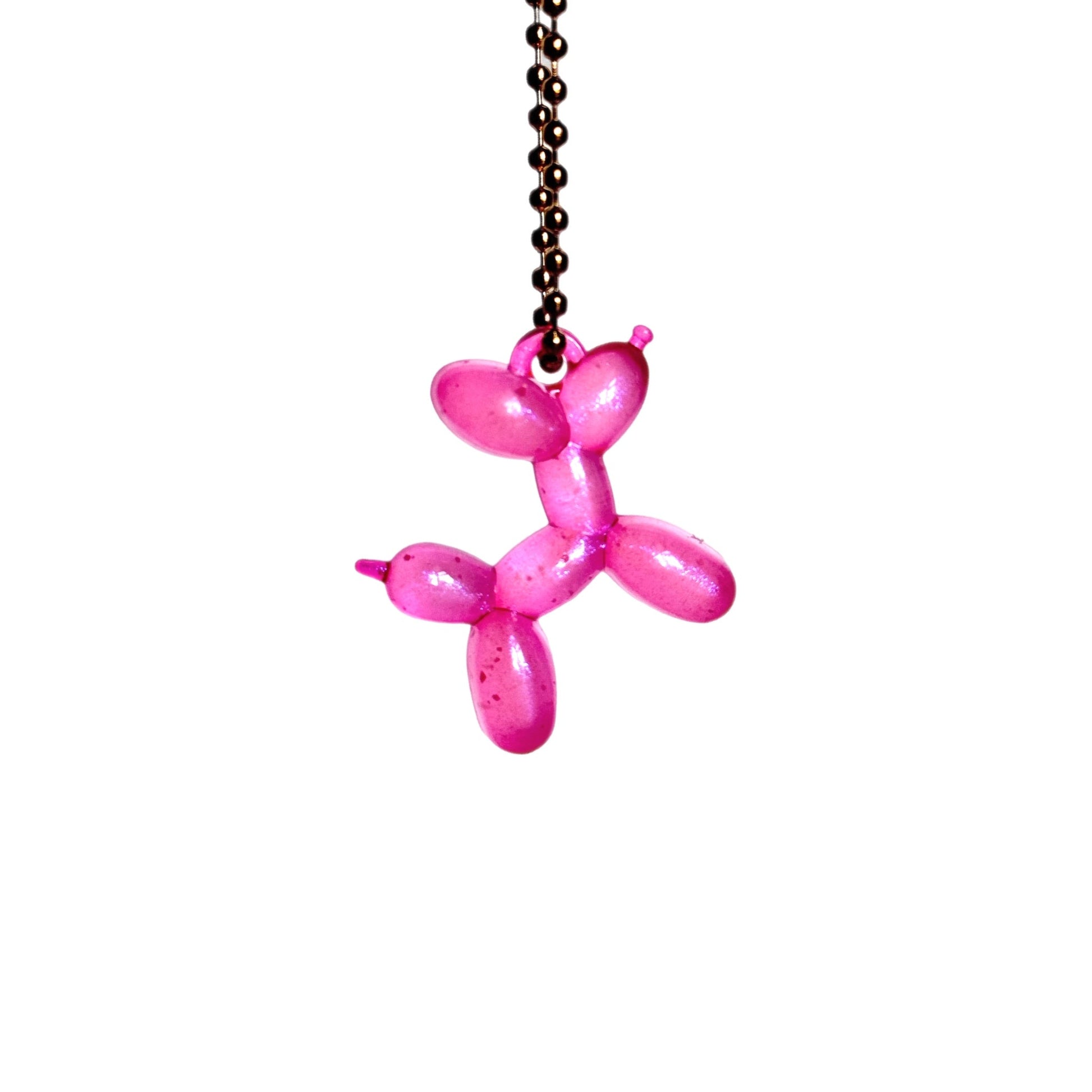 Glow in the Dark Balloon Dog Charm - Tumbler Handle Charm - The Nifty Little Finds - Charm - The Nifty Little Finds