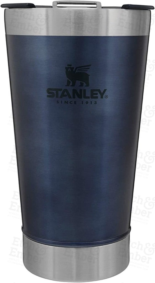 Stanley Classic Stay Chill Vacuum Insulated Pint Glass with Lid, 16oz Stainless Steel Beer Mug with Built-in Bottle Opener - The Nifty Little Finds - The Nifty Little Finds