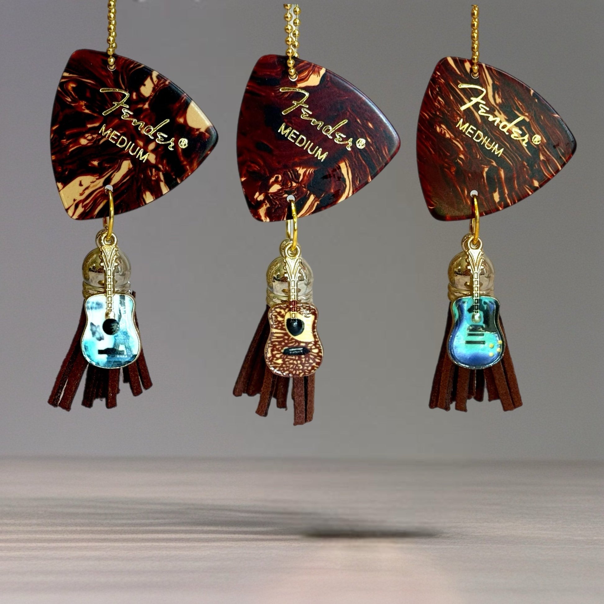 Posty Guitar Pick Charm - Tumbler Handle Charm - The Nifty Little Finds - Charm - The Nifty Little Finds
