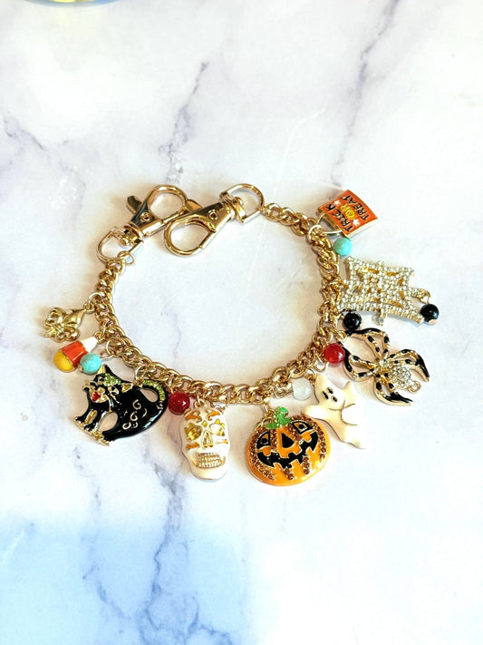 Halloween Deluxe Tumbler Charm Necklace - The Nifty Little Finds - Necklace - The Nifty Little Finds