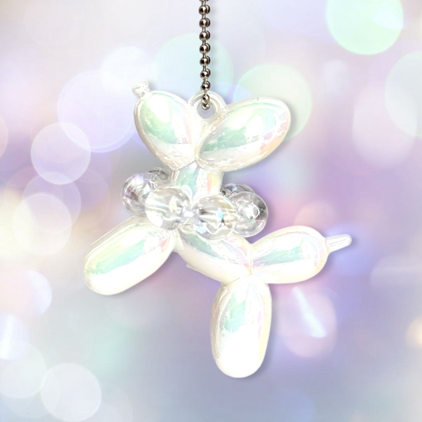 Fancy Balloon Dog Charm - Tumbler Handle Charm - The Nifty Little Finds - Charm - The Nifty Little Finds