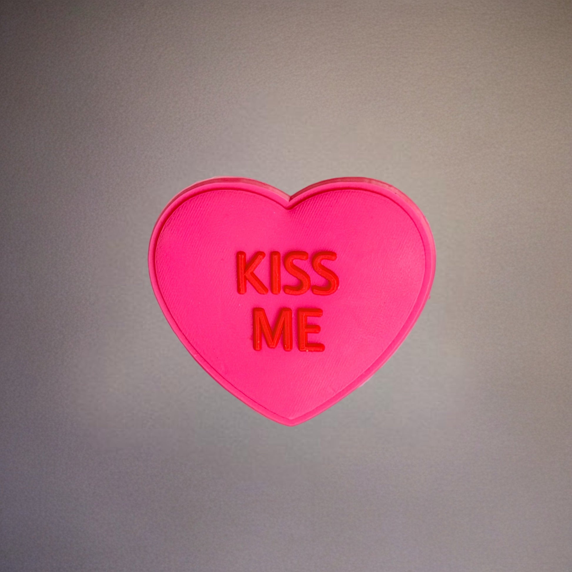 Kiss Me Conversation Heart Silicone Tumbler Magnet - The Nifty Little Finds - The Nifty Little Finds