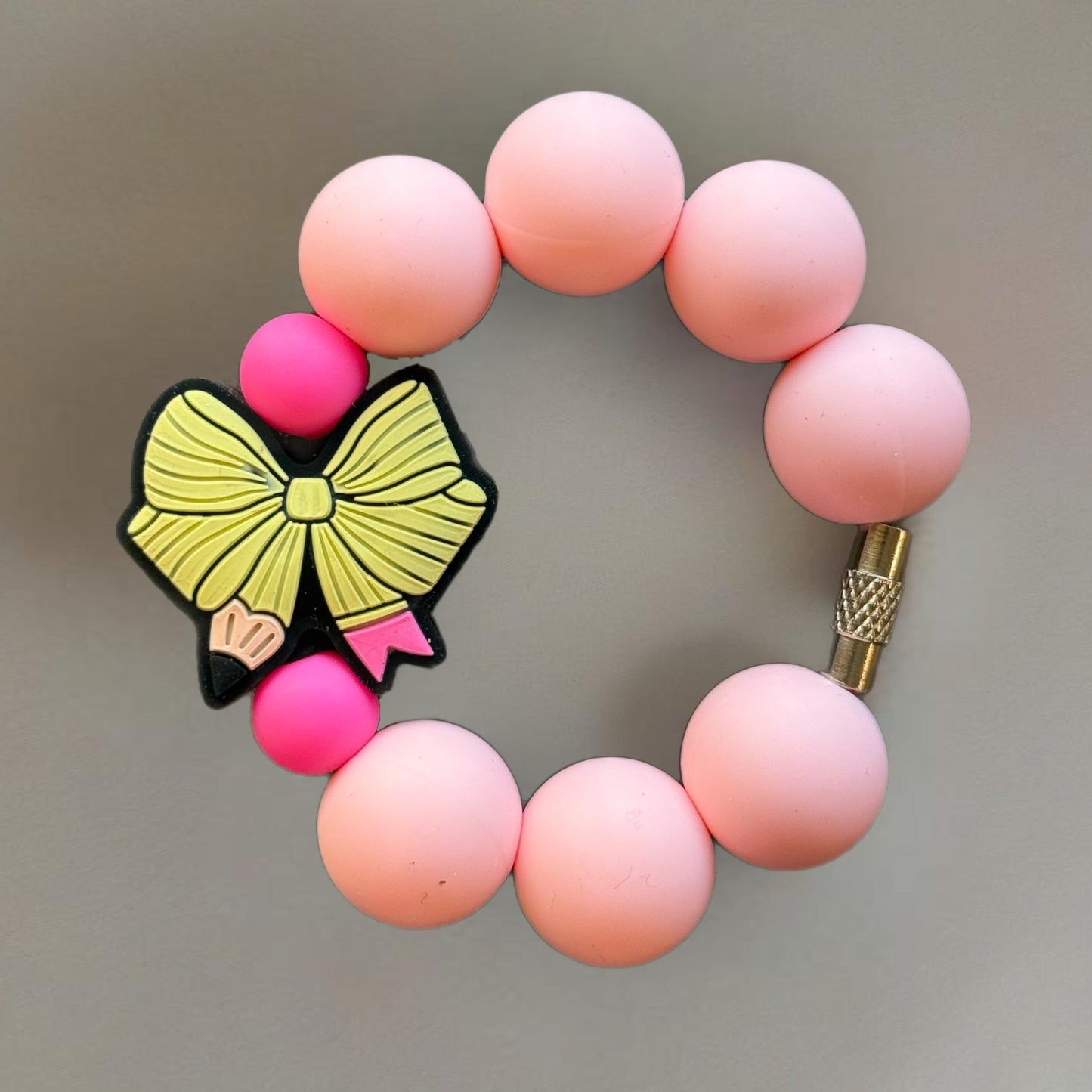Coquette Pencil Charm - Tumbler Handle Charm - The Nifty Little Finds - Charm - The Nifty Little Finds