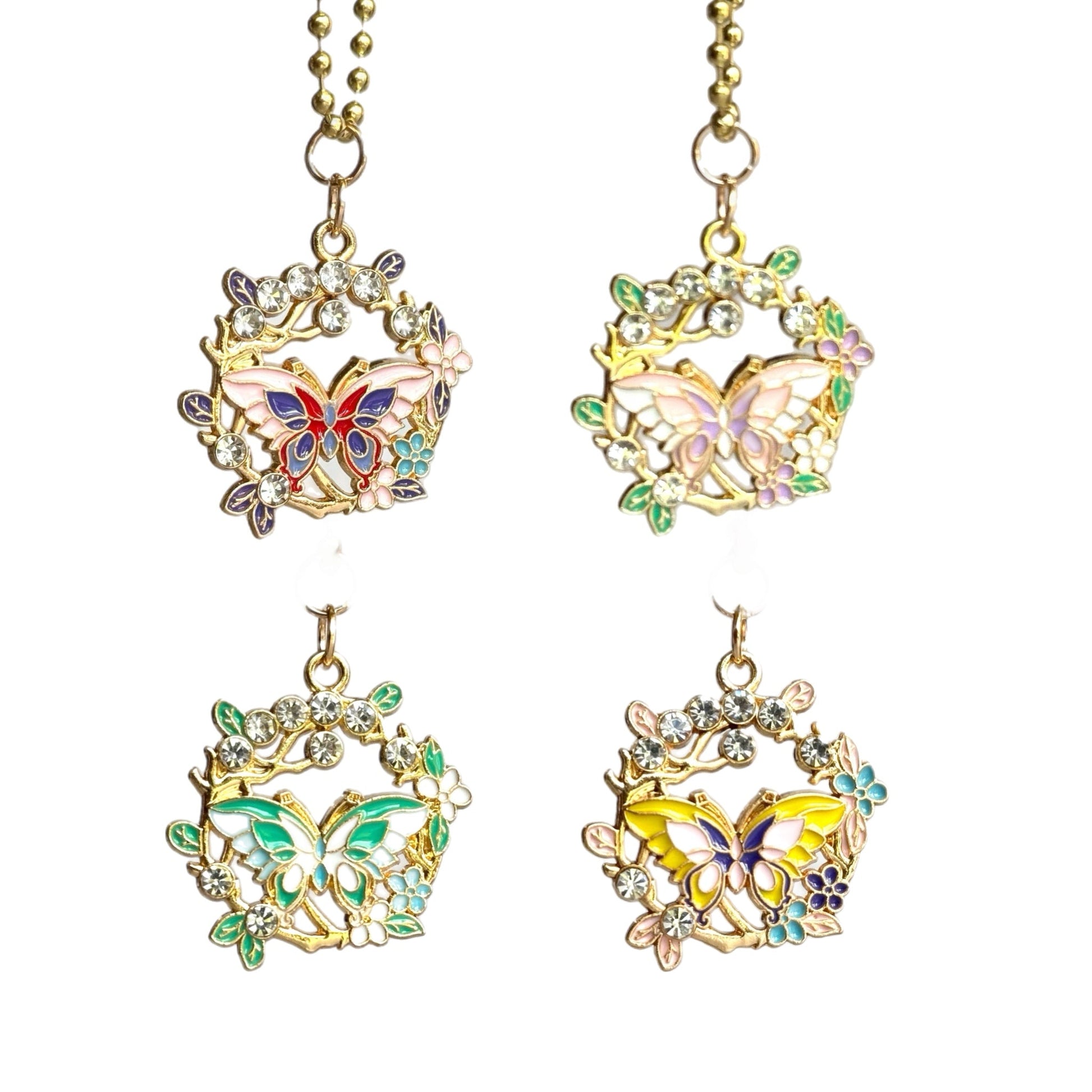 Coquette Butterfy Charm - Tumbler Handle Charm - The Nifty Little Finds - Charm - The Nifty Little Finds