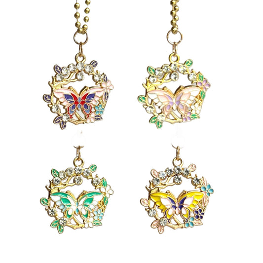 Coquette Butterfy Charm - Tumbler Handle Charm - The Nifty Little Finds - Charm - The Nifty Little Finds