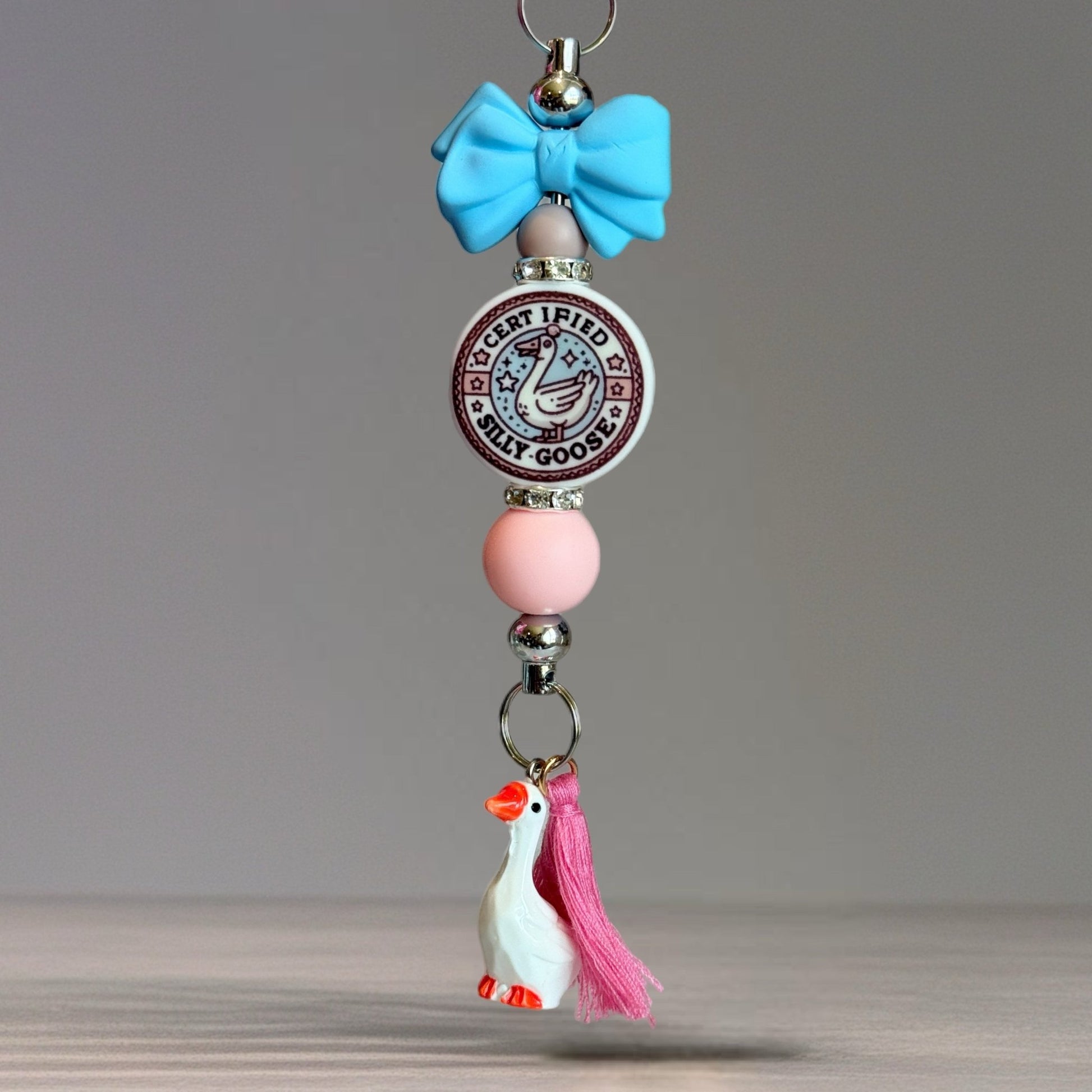 Silly Goose Bar Charm - Tumbler Handle Charm - The Nifty Little Finds - Charm - The Nifty Little Finds