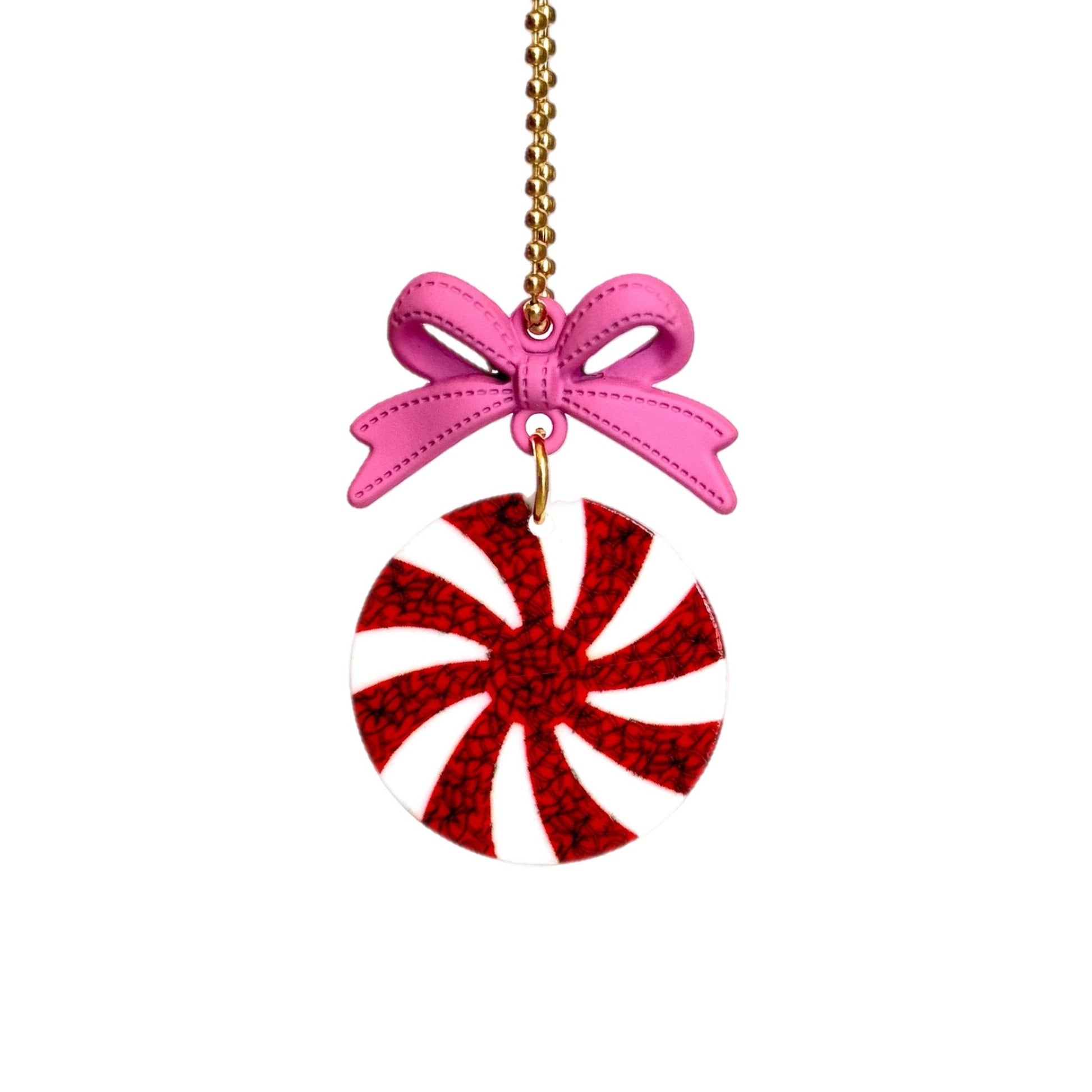 Coquette Peppermint Charm - Tumbler Handle Charm - The Nifty Little Finds - Charm - The Nifty Little Finds