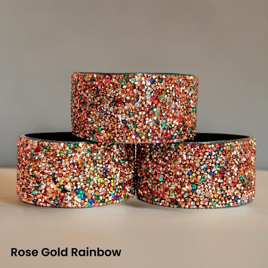 Rose Gold Rainbow Druzy BLING Boot - The Nifty Little Finds - Boot - The Nifty Little Finds